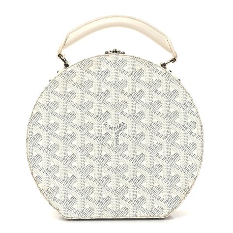 GOYARD Goyardine Alto Hatbox White 1292252 